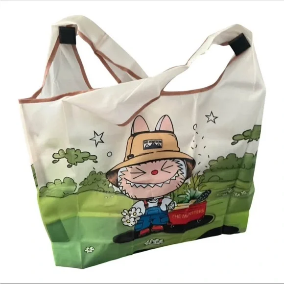 Labubu large tote with inside pocket - Picture 2 of 3